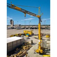 Grue de chantier Liebherr 42 KR.1 avec rayon d'orientation de 2,50 m