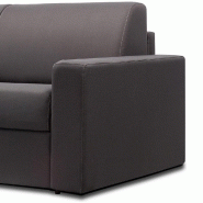 Canapé convertible Night Express 120 cm - Matelas 14 cm - Gris anthracite - Ouverture express_4