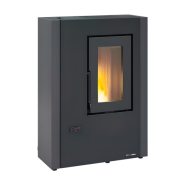 Poêle  à Granulés étroit ventilé - EXTRAFLAME Luisella 5.0 Maxi_4