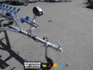 Porte-bateau pneumatique - SW265 - PTAC : 500Kg - 1 essieu - Référence D2413 - Patins_4