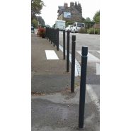 42.11 - Potelets fixes - Gorge - Hauteur hors-sol: 0,80m à 0,90m - Ø76mm - Fixation à sceller_4