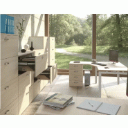 Armoire 2 tiroirs pour dossiers suspendus - haut. 81 cm (2 largeurs au choix) So Madrid_4