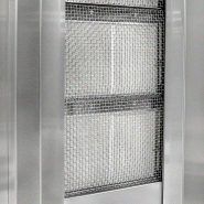 Grill Döner kebab gaz forme en V 2x4 brûleurs max 100 kg - moteur en bas_4