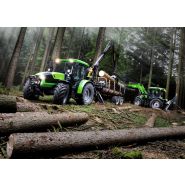 Tracteur utilitaire Deutz Fahr avec transmission flexible et moteurs modernes