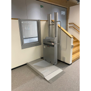 Plateforme élévatrice verticale pliable PLV9 - Hauteur jusqu'à 140cm - Intérieur et extérieur - Bretagne et Nantes_4