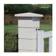 Chapeau de pilier Weser pour éviter la pénétration d'eau dans les poteaux