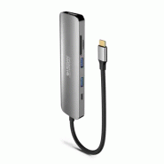 Urban Factory MHC45UF station d'accueil Avec fil USB 3.2 Gen 1 (3.1 Gen 1) Type-C Gris_4