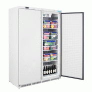 Armoire réfrigérée positive double porte Série C blanche 744L CZ781 Polar_4
