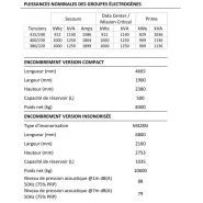Équipement KOHLER SDMO pour alimentation électrique fiable