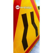 Panneau de danger chaussée rétrécie AK3_4