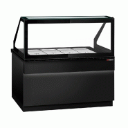 Saladette TORONTO - L1500 mm - Noire - 2 portes - 4x GN 1/1 - P900_4