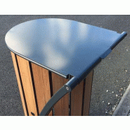 Corbeille OKOUME 120 Litres stratifié compact_4