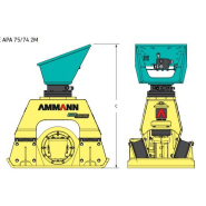 Plaque de compactage adaptable pour pelle 12 à 40 tonnes - ammann france - Apa 75/74 2m_4