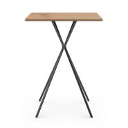 Table de restauration Curvy - 3 à 6 pieds - Plateaux sur mesure - Fabriquée en Europe_4