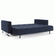 Canapé convertible design Cassius Deluxe Excess Mixed Dance Blue - Innovation Living - Couchage 155x200 cm_4
