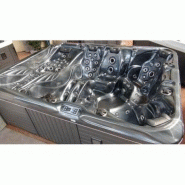 THE ECSTATIC WAVE - spa-jacuzzi portable 7 places - 5 assises - 2 allongées - 305 x 228 x 91 cm - lit de lévitation exclusif et 110 jets thérapeutiques_4