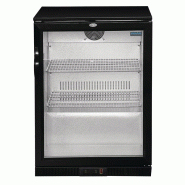 Arrière-bar une porte pivotante Série G noir 138L GL001 Polar_4