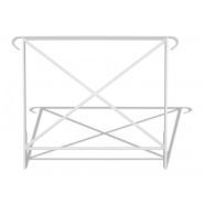 Bar3300b barrières urbaines - Urban'NT - en acier avec croisillon en carré - hauteur 900mm - longueur 1000mm_4