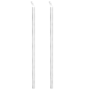 Vidaxl clôture à mailles avec poteaux acier galvanisé 15x1,25m argenté 141496_4