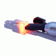 Cordon EasyLan DualBoot LED Cat.6 (Classe E) S/FTP, LSOH, gris, 0,5 m_4