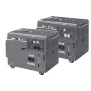 Générateur diesel avec système d'alerte pour faible niveau d'huile