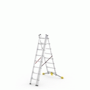 Échelle transformable Hobbylot - 3 plans - 3x8 échelons - hauteur maximale 5,20m_4