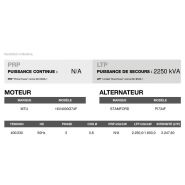 Groupe électrogène en container AT-825 triphasé 50 Hz - Inmesol - 821,9 kVA avec moteur MTU et alternateur STAMFORD_4