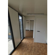 Bureau modulaire de vente - 2 modules design avec options palier, rampe PMR et équipements - L.6.09m x l.9.68m_4