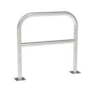 Arceau de parking Ø60 mm sur platines - 3 longueurs disponibles - acier renforcé - Hauteur 1000 mm_4
