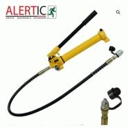 Pompe hydraulique manuelle - simple effet - 700 Bars - 2 vitesses - acier - prêt à l'emploi_4