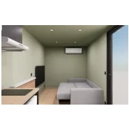 Logement compact, économique et durable pour les besoins de logements temporaires ou étudiants : Cargo Student? 20_4