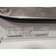 Incubateur / étuve réfrigéré BINDER KB-115 avec convection forcée 100°C_4