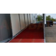 AUSBAU-STB - Rampe de chargement fixe avec plate-forme horizontale - AV-EXIM - structure métallique inclinée_4