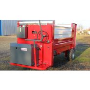 Pailleuse diesel avec moteur Lombardini de 26 cv et transmission intégrale