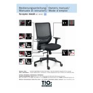 Fauteuil ergonomique TO-SYNC Dauphin - dossier résille haut, soutien lombaire réglable, mécanisme synchrone_4