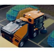 Balayeuse autonome Urban-Sweeper S2.0 avec faible impact sonore et haute efficacité