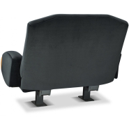 Fauteuil de cinéma Kleslo, avec housses d'assise et dossier matelassées - banquettes fixes ou relevables - Love seat_4