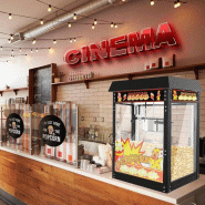 Machine à pop-corn professionnelle 1500 W 8 OZ 5 kg/h - Noire_4