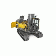 Pelle sur chenilles Volvo EC160E au design robuste et durable