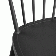 Tabourets hauts en aluminium Windsor noirs (lot de 2) | Bolero - DX688_4