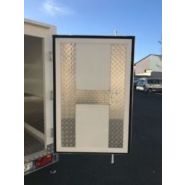 Remorque frigorifique surgelé double essieu 750kg - RAPHA 18 - Températures -15 à -23°C - Dimensions intérieures 2m20 x 1m24 x 1m60_5