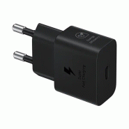 SAMSUNG fast charger USB-C 25W with data cable black_4