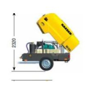 Compresseur MOBILAIR M50 - Débit 5,0 m³/min - Moteur Kubota 4 cylindres - Poids < 750 kg_4