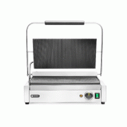Grill de contact Panini XL grills supérieur et inférieur rainurés L545mm HENDI_4