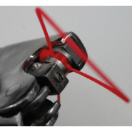 Scellé PP à tige crantée ronde - Longueur 167mm-Tige Ø1.2mm - Rouge_4