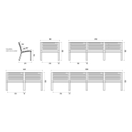 Banc public Modo Eco - design moderne et économique_4