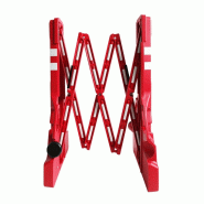 Barrière de sécurité extensible 2m40 - Rouge_4