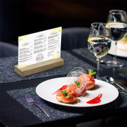 Porte-visuel/menu A7 paysage / horizontal Réf : 407718_4