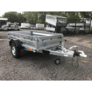 Remorque bagagère freinée - 2,35 X 1,32 M - 1300 KG - ZASLAW 235SH_4