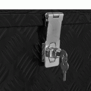 Vidaxl boîte en aluminium 80x30x35 cm noir 146442_4